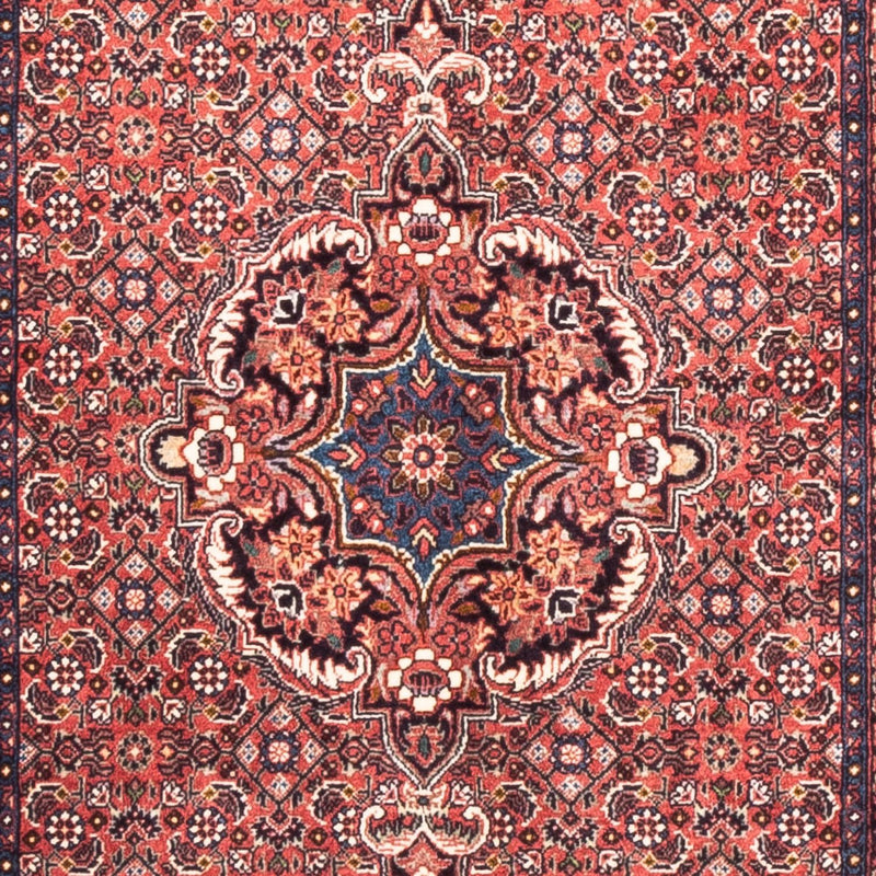 Alfombra de pasillo Alfombra persa - Bidjar - 238 x 73 cm - rojo