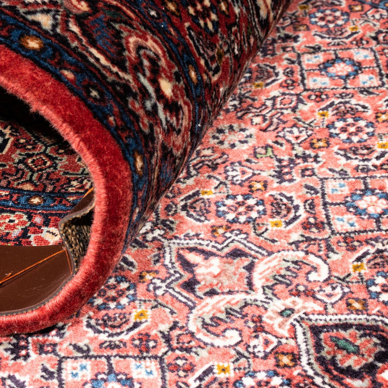 Alfombra de pasillo Alfombra persa - Bidjar - 238 x 73 cm - rojo