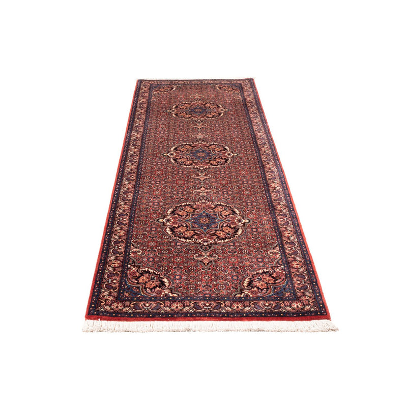 Alfombra de pasillo Alfombra persa - Bidjar - 238 x 73 cm - rojo