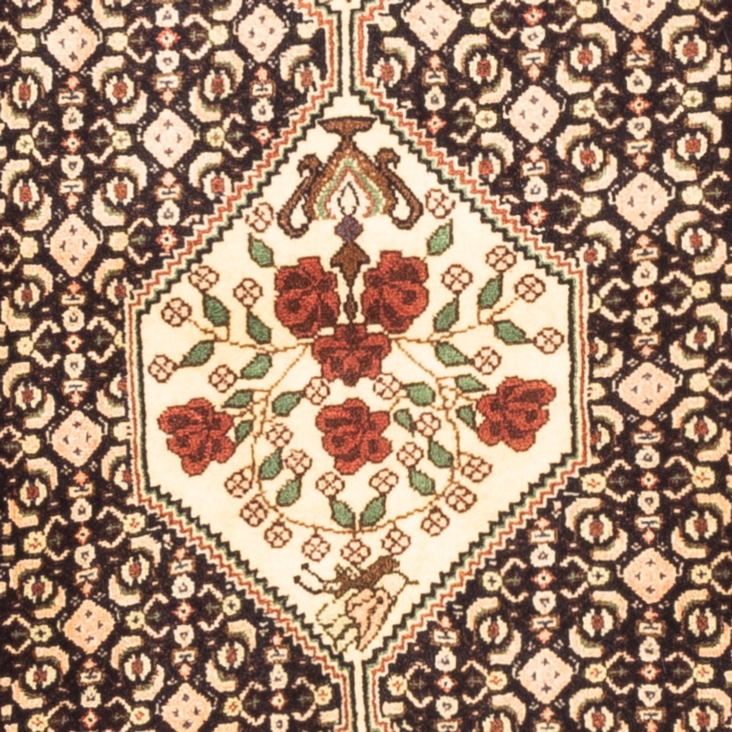 Alfombra de pasillo Alfombra persa - Clásica - 230 x 57 cm - crema