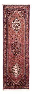 Alfombra de pasillo Alfombra persa - Bidjar - 226 x 77 cm - rojo