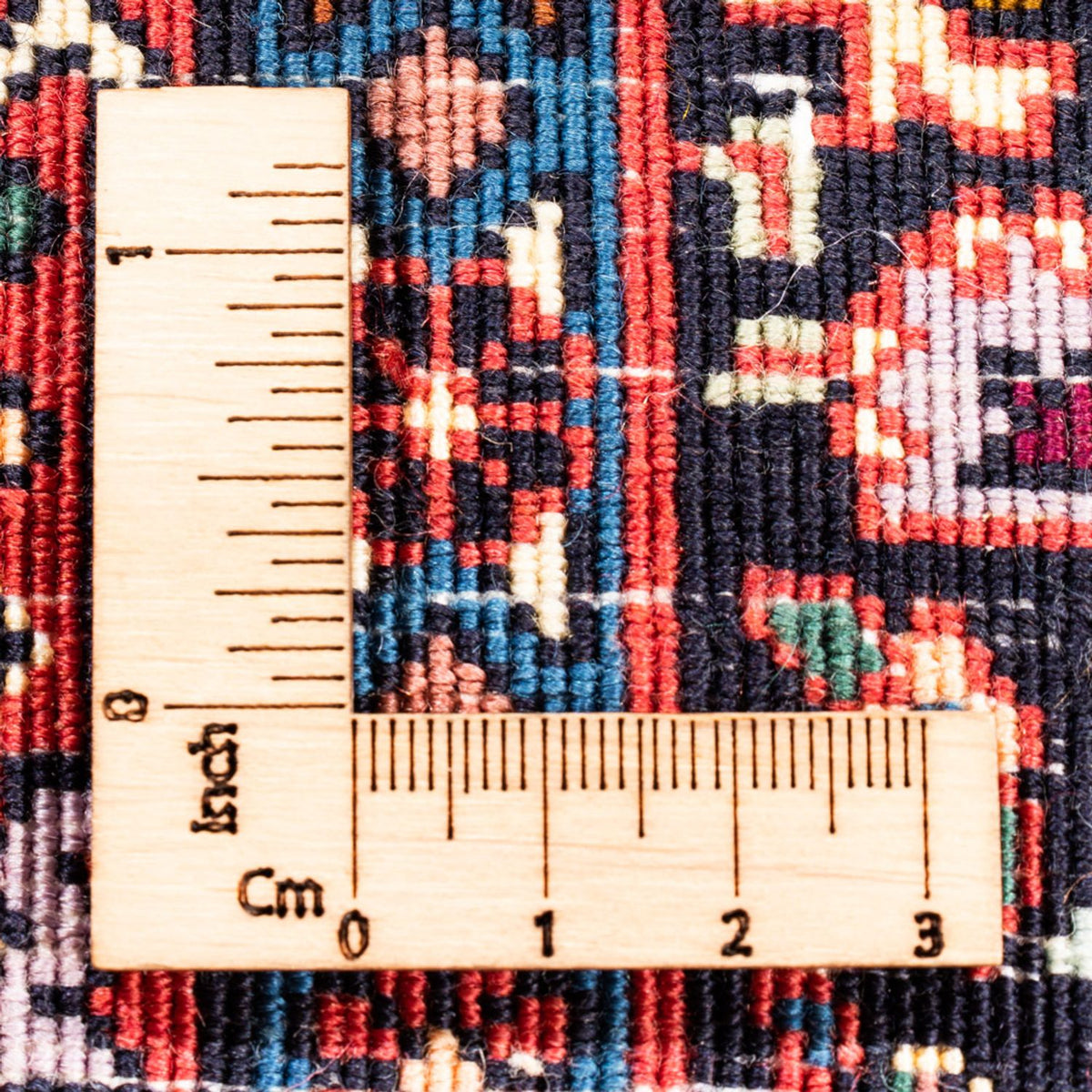 Alfombra de pasillo Alfombra persa - Bidjar - 226 x 77 cm - rojo