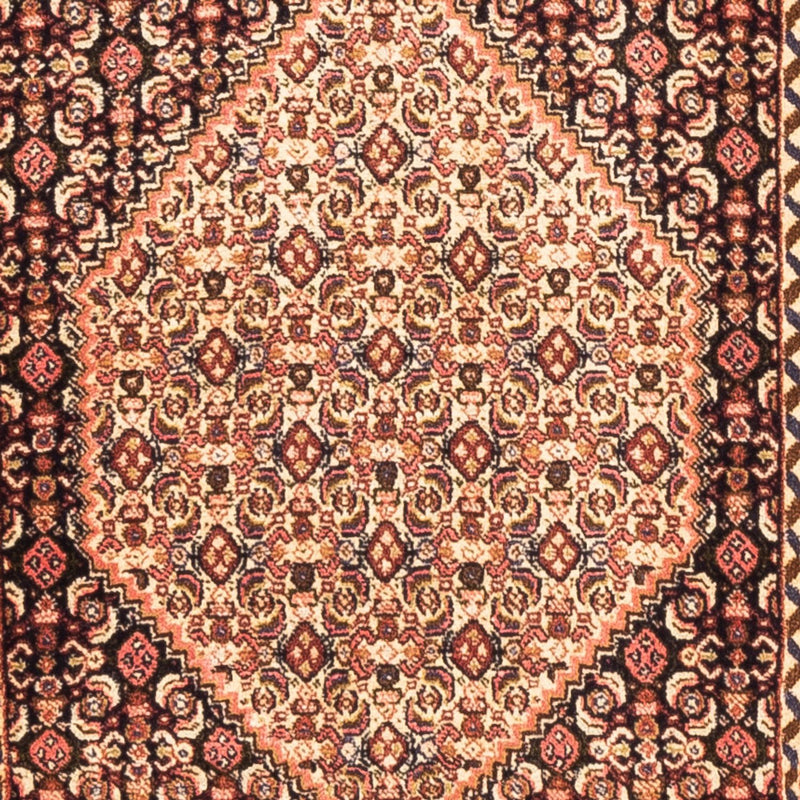 Alfombra de pasillo Alfombra persa - Clásica - 227 x 70 cm - beige oscuro