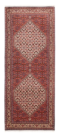 Alfombra de pasillo Alfombra persa - Bidjar - 205 x 81 cm - rojo