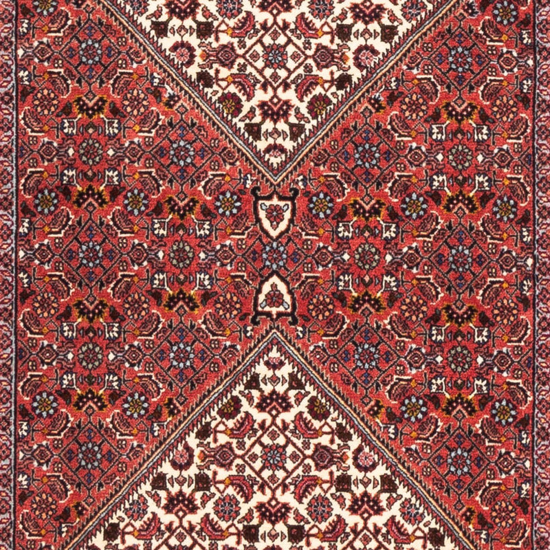 Alfombra de pasillo Alfombra persa - Bidjar - 205 x 81 cm - rojo