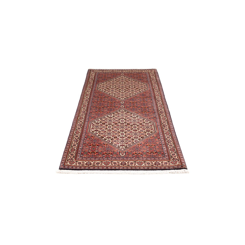 Alfombra de pasillo Alfombra persa - Bidjar - 205 x 81 cm - rojo