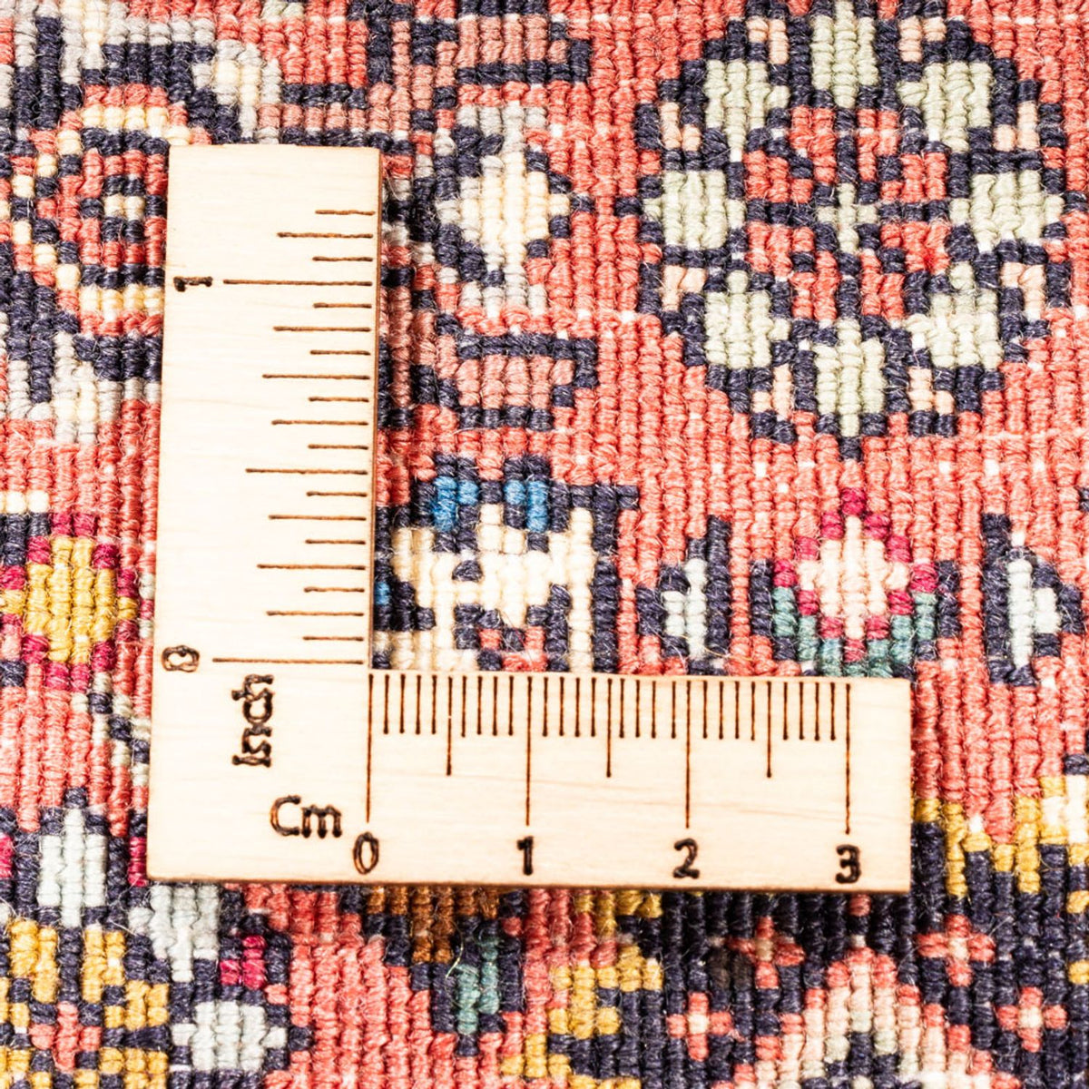 Alfombra de pasillo Alfombra persa - Bidjar - 205 x 81 cm - rojo