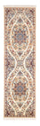 Alfombra de pasillo Alfombra Persa - Nain - Real - 212 x 60 cm - crema