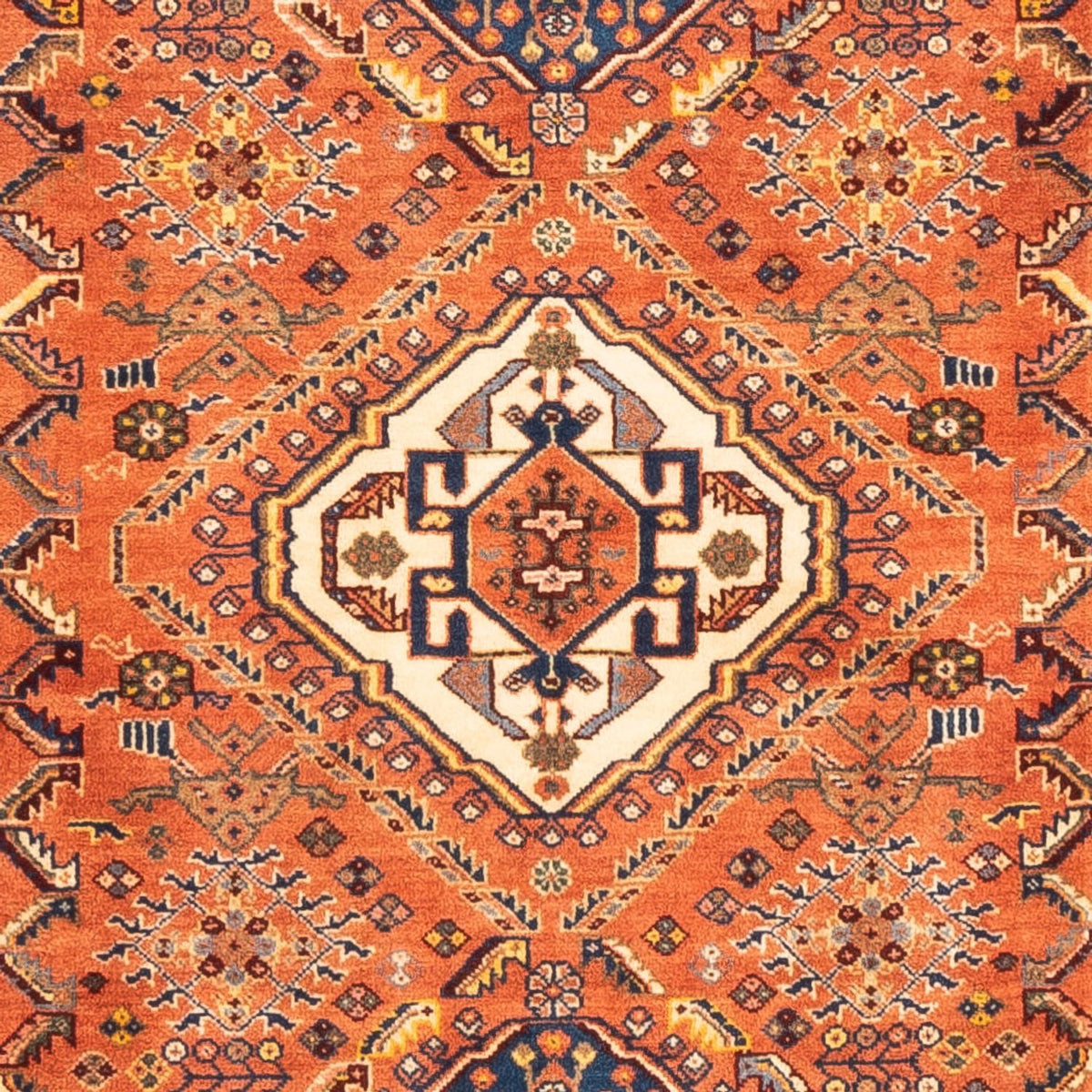 Alfombra de pasillo Alfombra Gabbeh - Persa Kashkuli - 195 x 84 cm - rojo