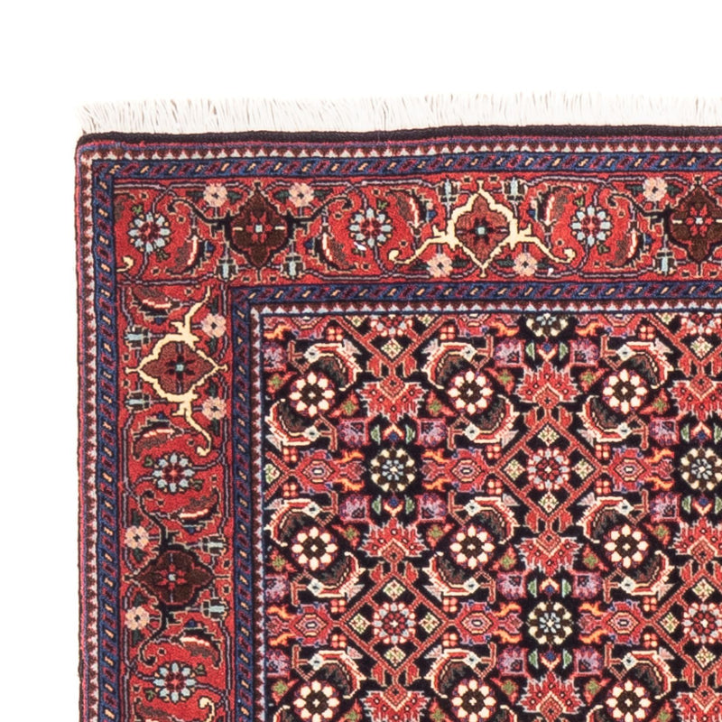 Alfombra de pasillo Alfombra persa - Bidjar - 189 x 82 cm - rojo claro