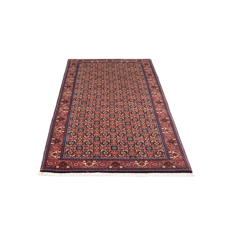 Alfombra de pasillo Alfombra persa - Bidjar - 189 x 82 cm - rojo claro