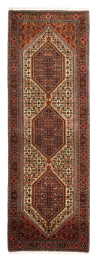 Alfombra de pasillo Alfombra persa - Bidjar - 218 x 75 cm - beige