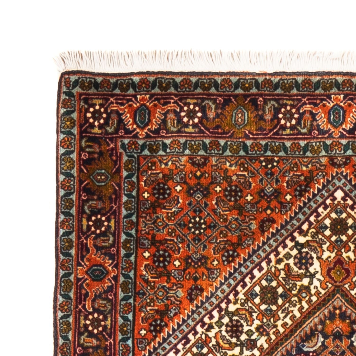 Alfombra de pasillo Alfombra persa - Bidjar - 218 x 75 cm - beige