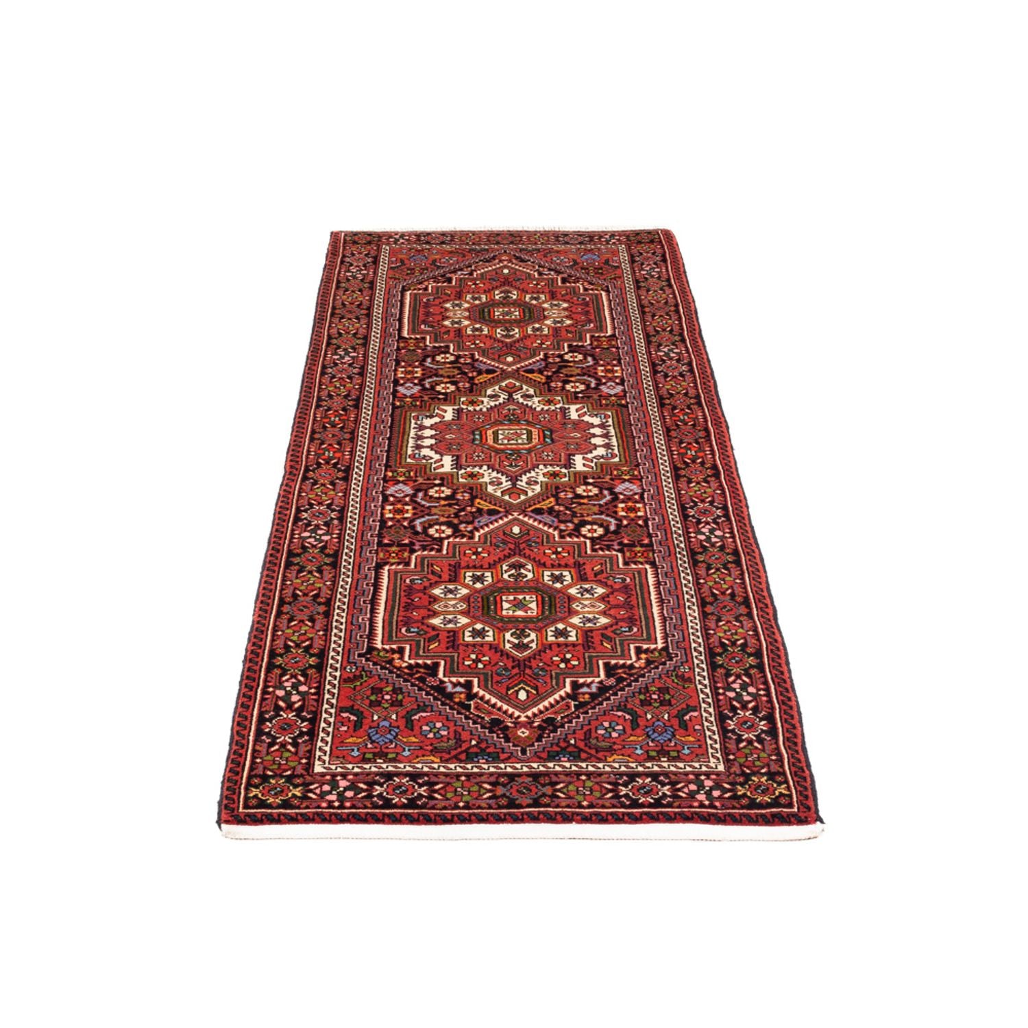 Alfombra de pasillo Alfombra persa - Nómada - 175 x 59 cm - rojo