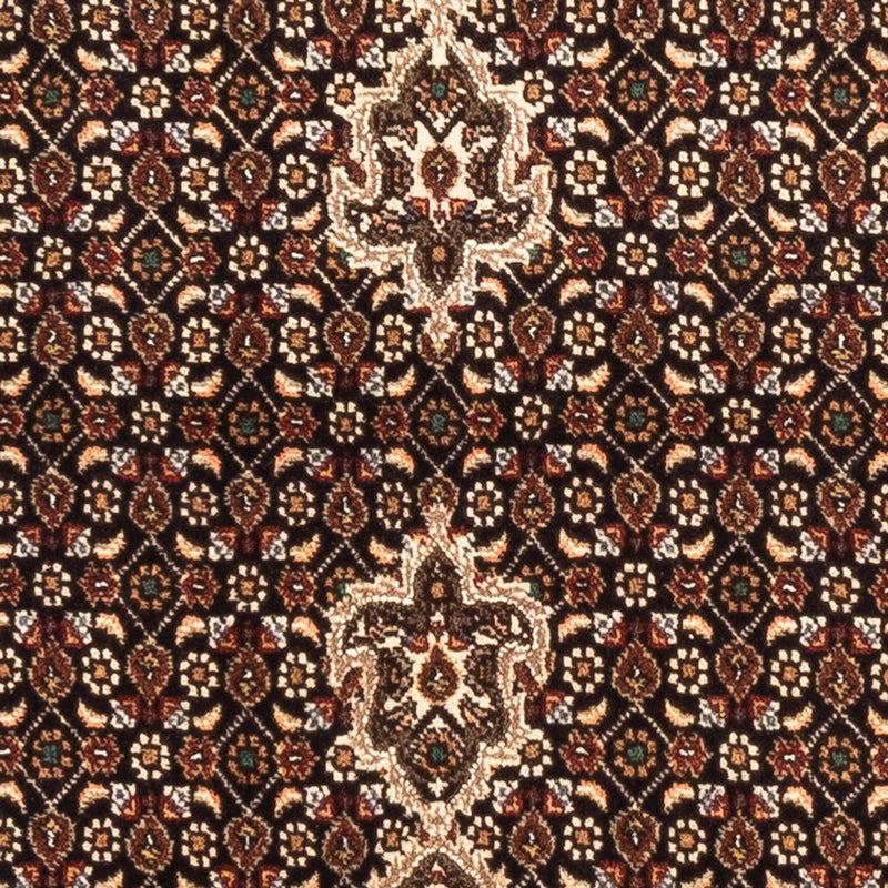 Alfombra de pasillo Alfombra Persa - Tabriz - Real - 195 x 76 cm - azul oscuro