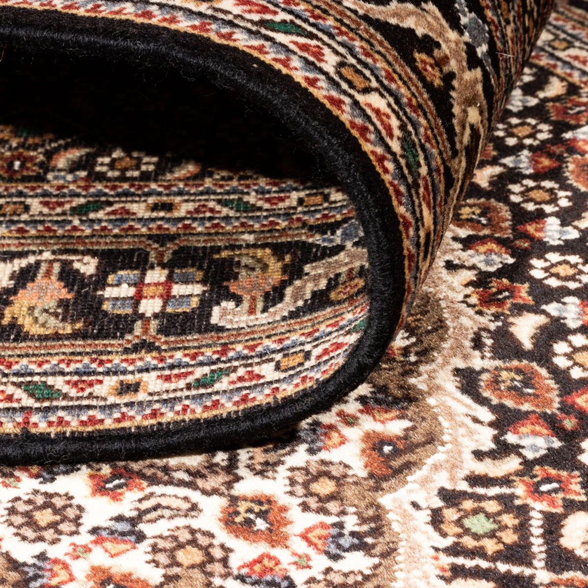 Alfombra de pasillo Alfombra Persa - Tabriz - Real - 195 x 76 cm - azul oscuro