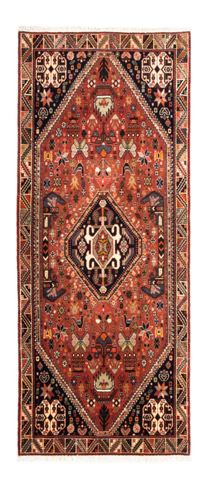 Alfombra de pasillo Alfombra persa - Nómada - 197 x 80 cm - rojo