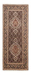 Alfombra de pasillo Alfombra Persa - Tabriz - Real - 196 x 75 cm - azul oscuro