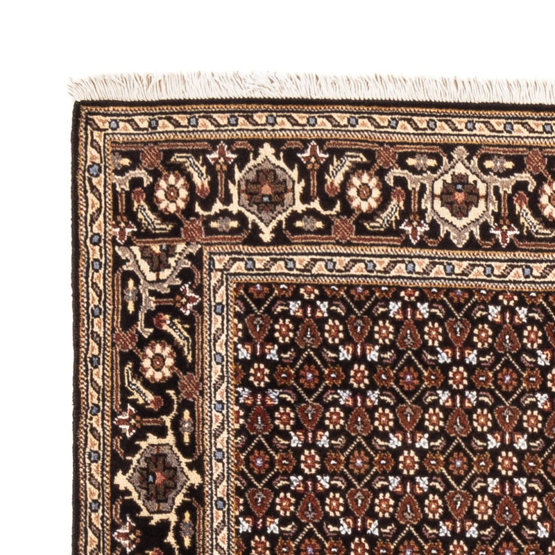Alfombra de pasillo Alfombra Persa - Tabriz - Real - 196 x 80 cm - azul oscuro