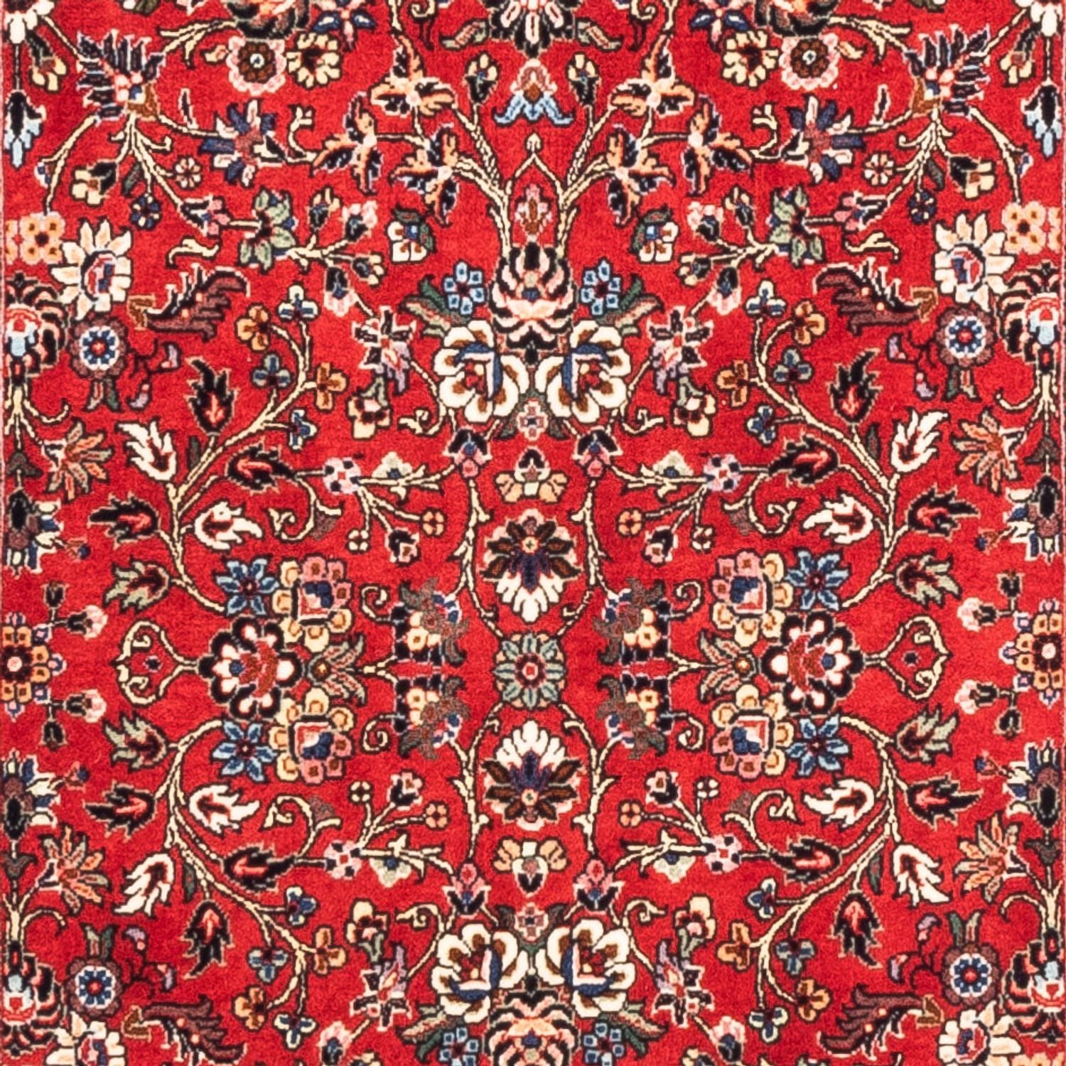 Alfombra de pasillo Alfombra persa - Bidjar - 204 x 84 cm - rojo