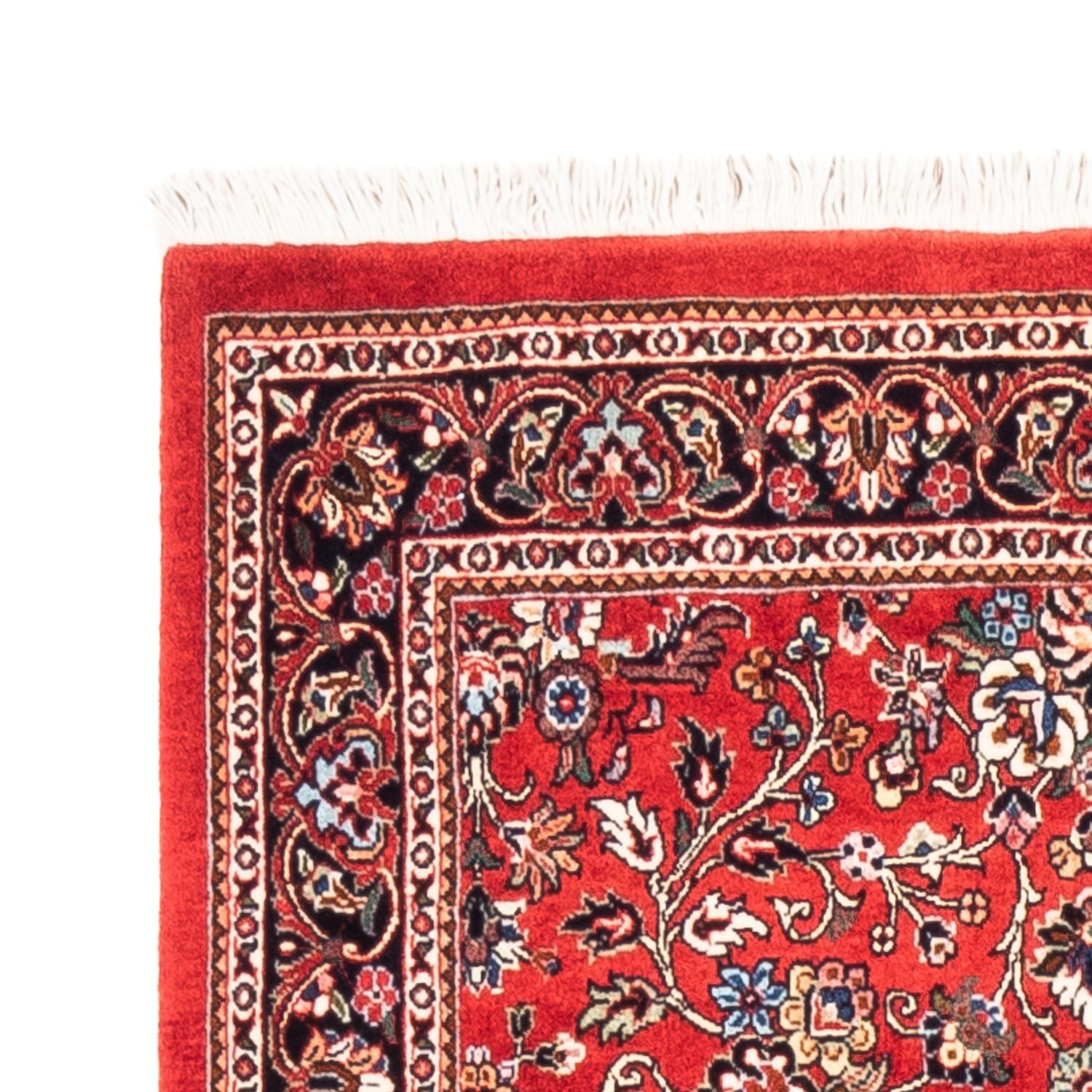Alfombra de pasillo Alfombra persa - Bidjar - 204 x 84 cm - rojo