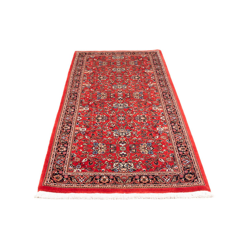 Alfombra de pasillo Alfombra persa - Bidjar - 204 x 84 cm - rojo
