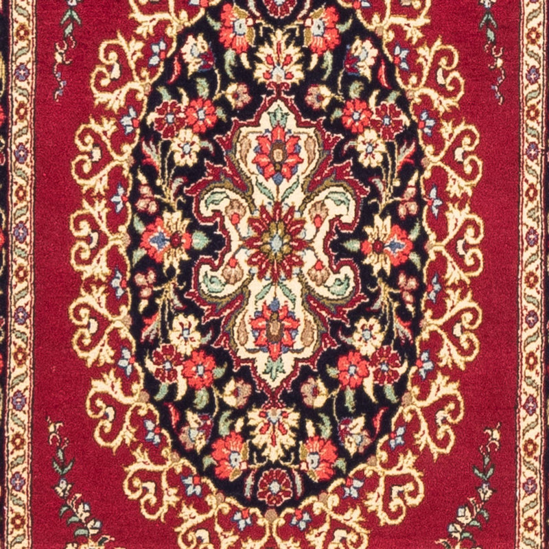 Alfombra de pasillo Alfombra persa - Ghom - 215 x 65 cm - rojo
