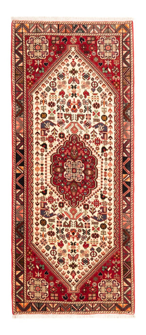 Alfombra de pasillo Alfombra persa - Nómada - 200 x 82 cm - crema
