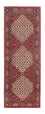 Alfombra de pasillo Alfombra persa - Bidjar - 211 x 77 cm - rojo
