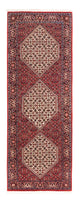 Alfombra de pasillo Alfombra persa - Bidjar - 211 x 77 cm - rojo