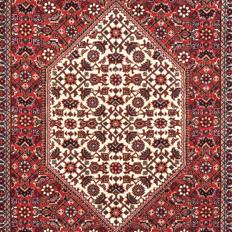 Alfombra de pasillo Alfombra persa - Bidjar - 196 x 80 cm - rojo