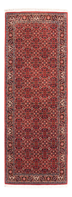 Alfombra de pasillo Alfombra persa - Bidjar - 192 x 75 cm - rojo