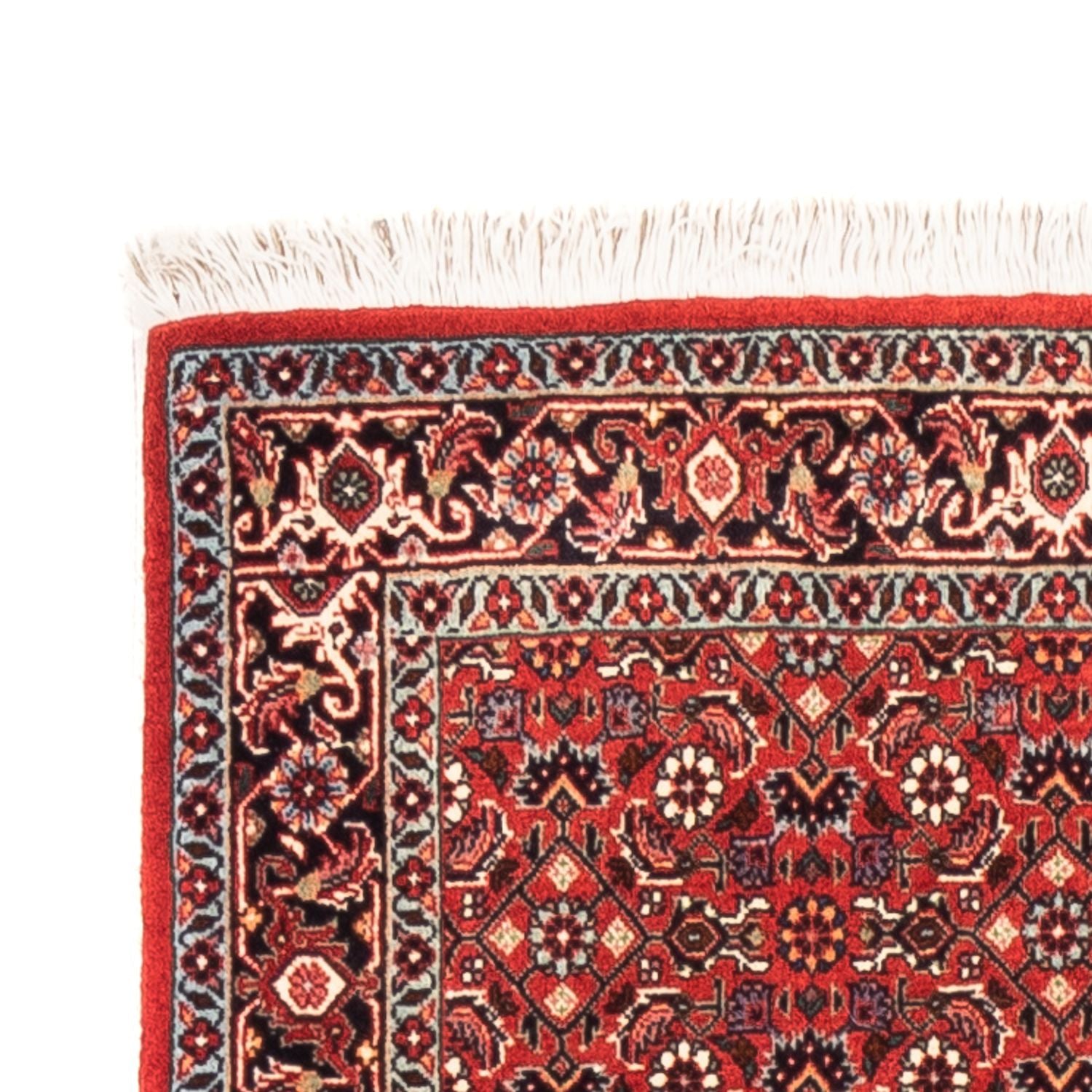 Alfombra de pasillo Alfombra persa - Bidjar - 192 x 75 cm - rojo