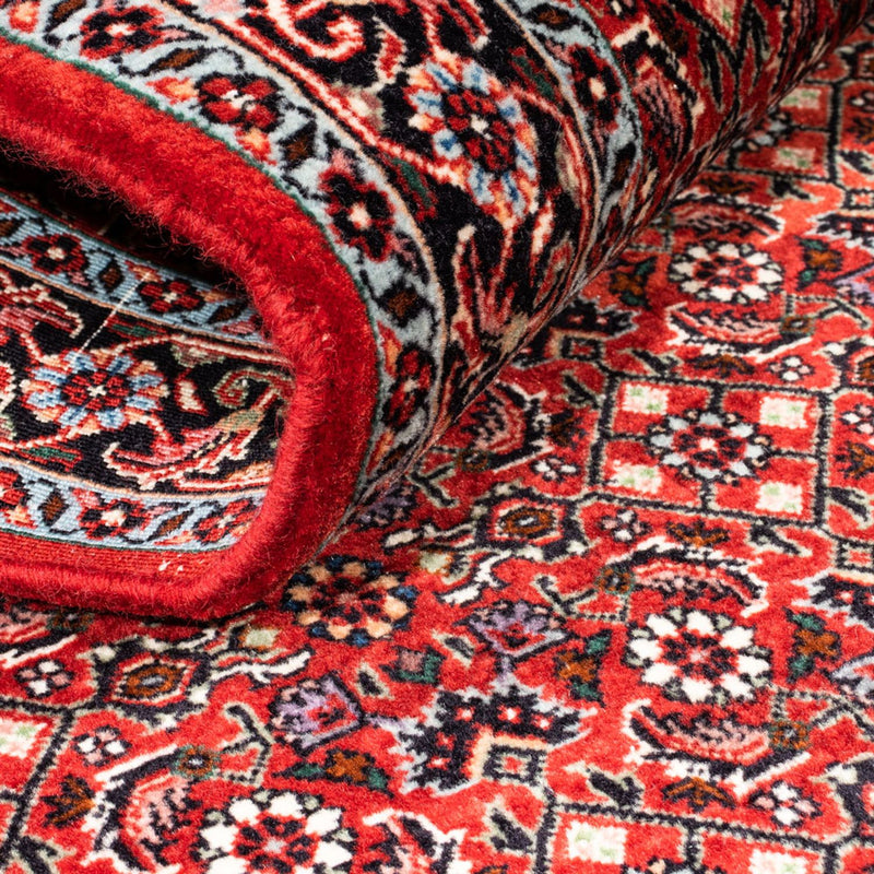 Alfombra de pasillo Alfombra persa - Bidjar - 192 x 75 cm - rojo