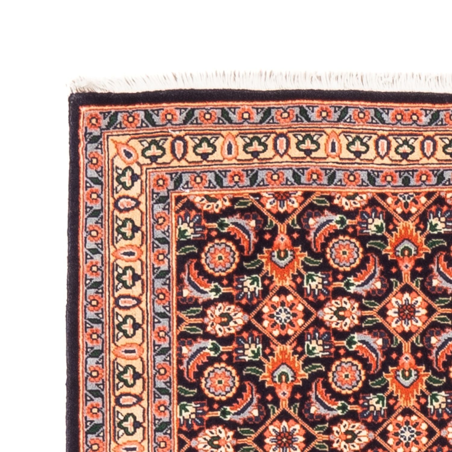 Alfombra de pasillo Alfombra Persa - Isfahan - Prima - 199 x 64 cm - rojo