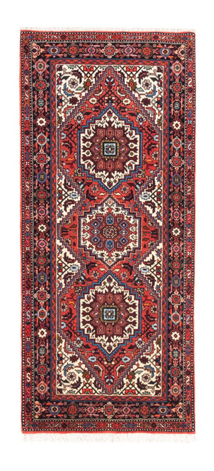 Alfombra persa - Nómada - 147 x 62 cm - rojo