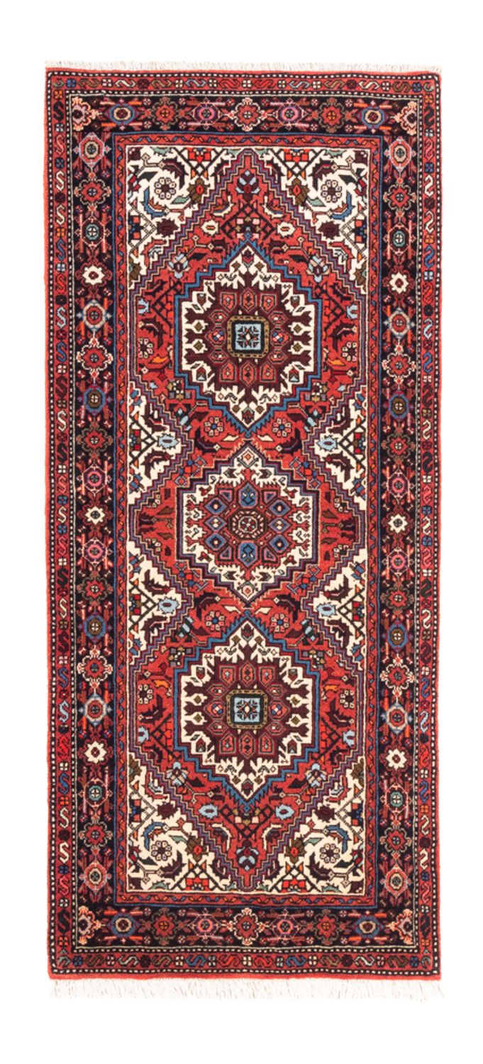 Alfombra persa - Nómada - 147 x 62 cm - rojo