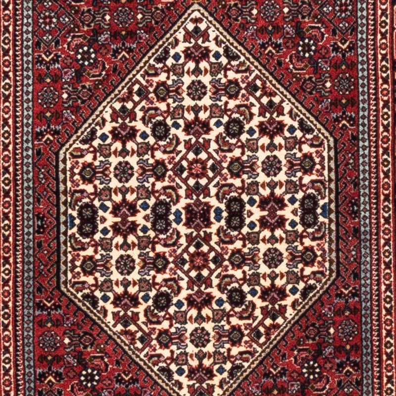 Alfombra de pasillo Alfombra persa - Bidjar - 240 x 65 cm - crema