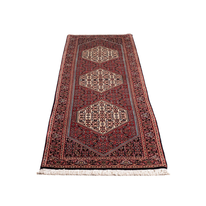 Alfombra de pasillo Alfombra persa - Bidjar - 240 x 65 cm - crema