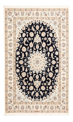 Alfombra Persa - Nain - Prima - 183 x 119 cm - azul oscuro