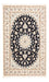 Alfombra Persa - Nain - Prima - 183 x 119 cm - azul oscuro