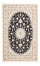 Alfombra Persa - Nain - Prima - 183 x 119 cm - azul oscuro