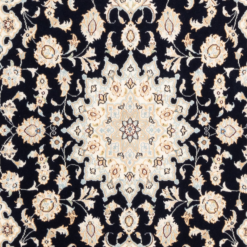 Alfombra Persa - Nain - Prima - 183 x 119 cm - azul oscuro