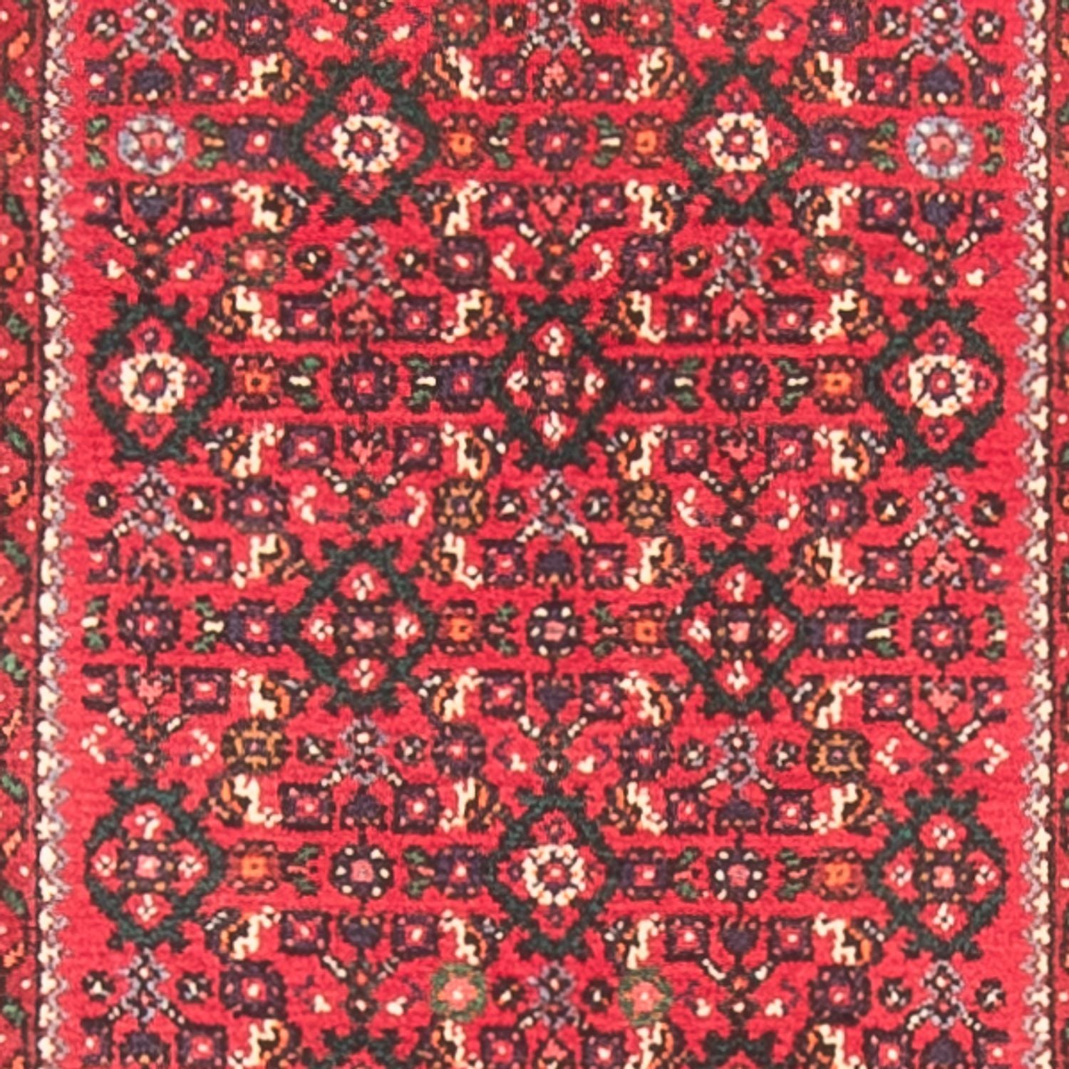 Alfombra de pasillo Alfombra persa - Nómada - 392 x 77 cm - rojo