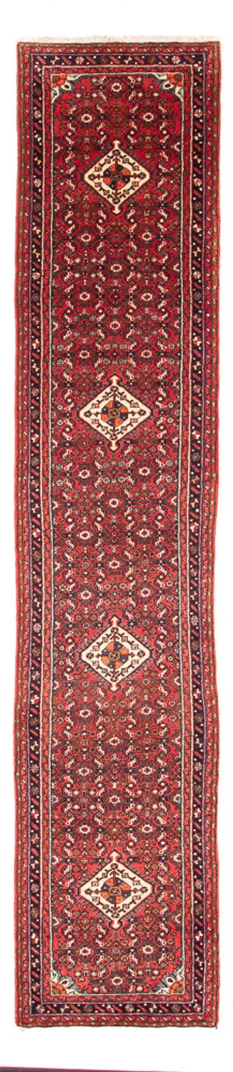 Alfombra de pasillo Alfombra persa - Nómada - 400 x 80 cm - azul oscuro