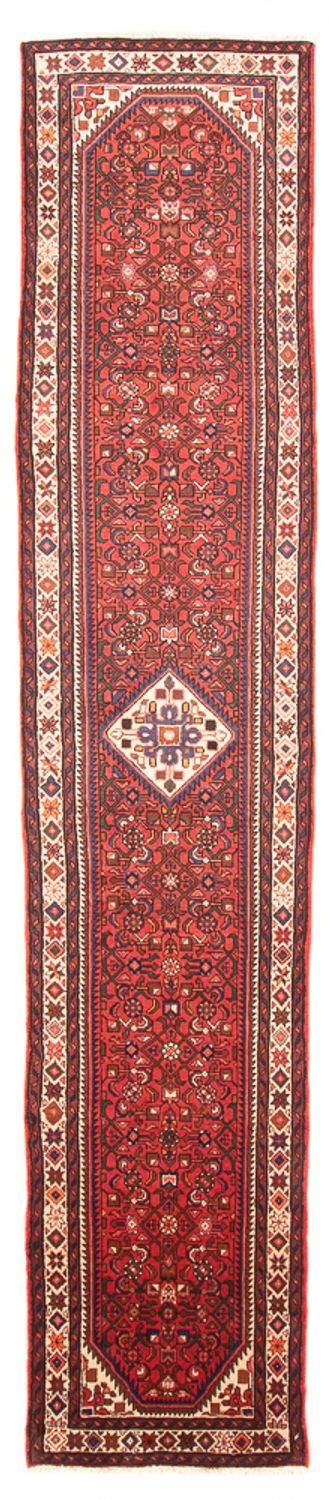 Alfombra de pasillo Alfombra persa - Nómada - 382 x 75 cm - rojo