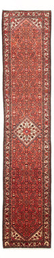 Hamadan Alfombra 80x392cm - Alfombra persa - rojo