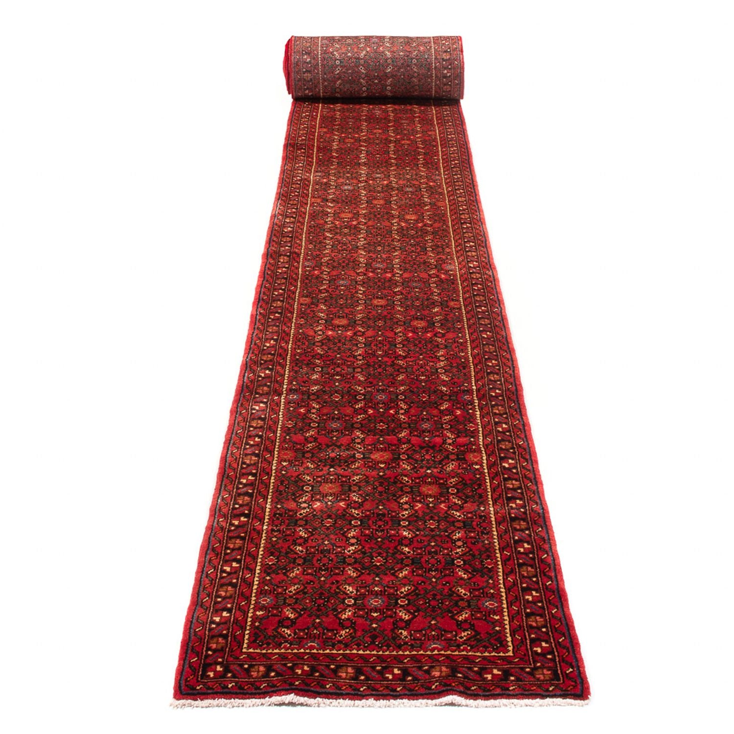 Alfombra de pasillo Alfombra persa - Nómada - 995 x 83 cm - rojo