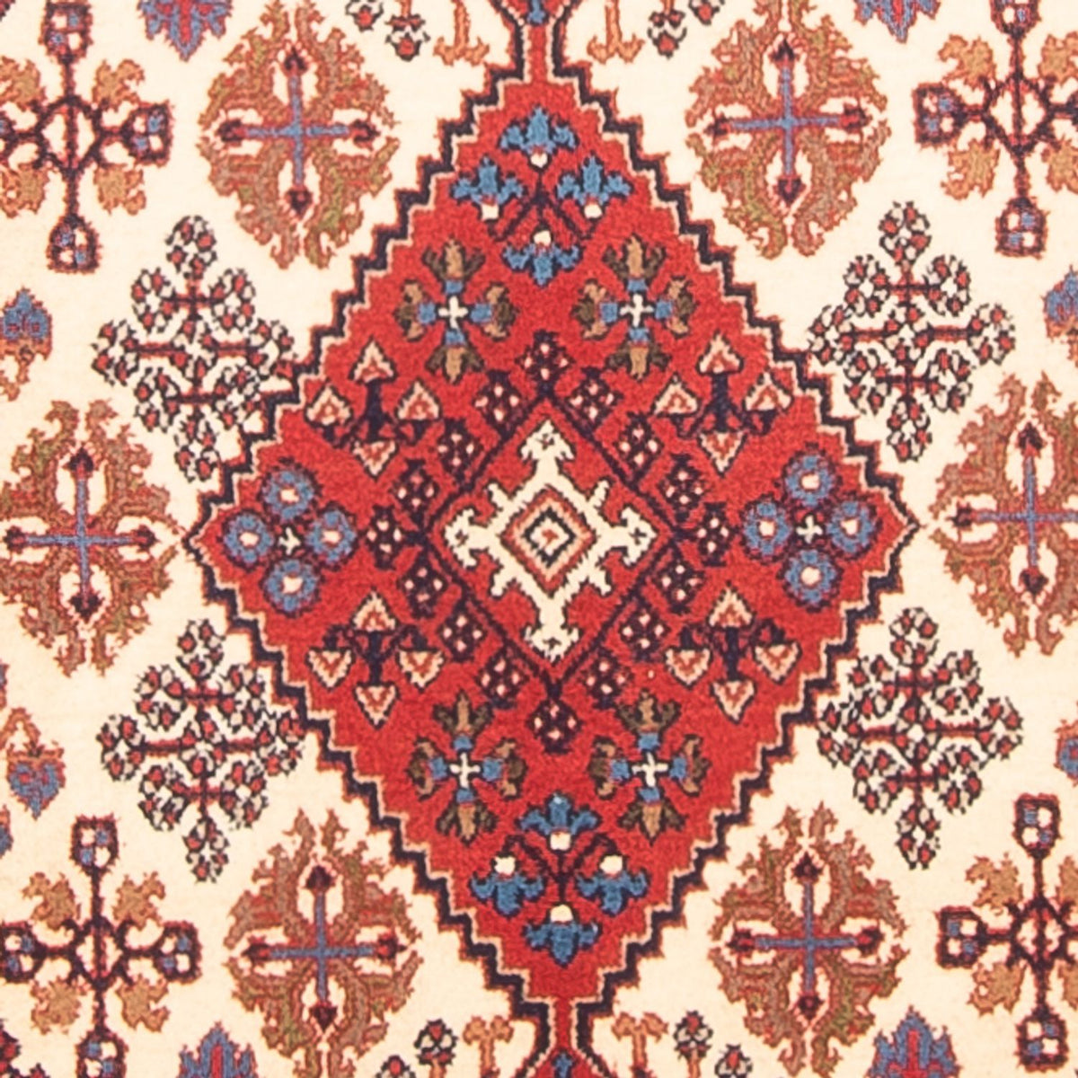 Alfombra de pasillo Alfombra persa - Nómada - 440 x 95 cm - crema