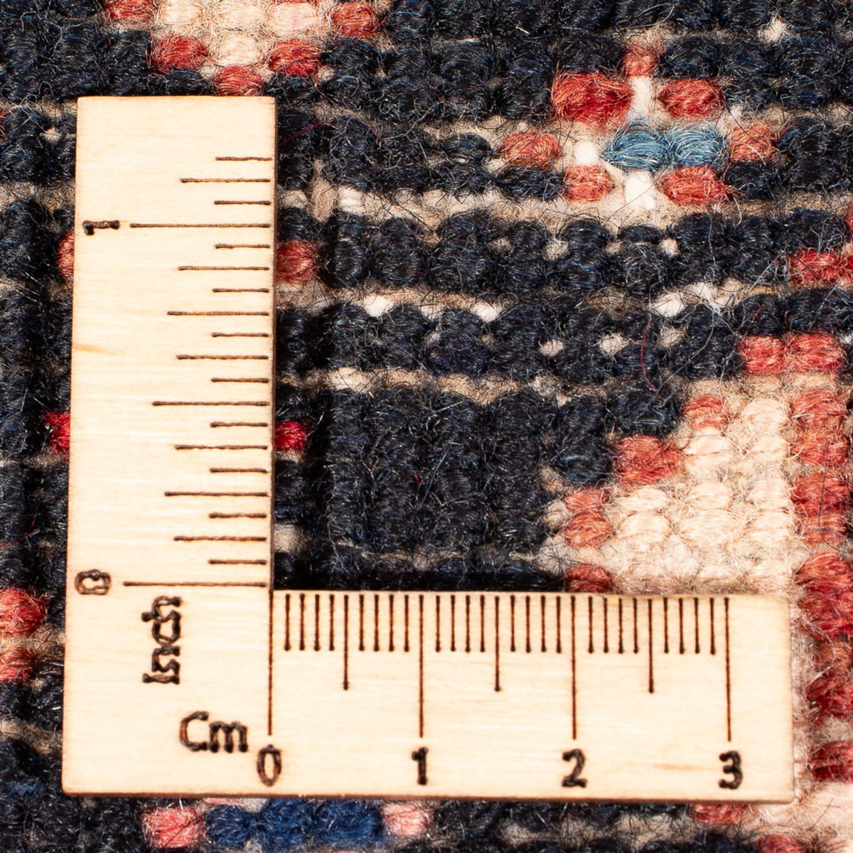 Alfombra de pasillo Alfombra persa - Nómada - 382 x 107 cm - azul oscuro